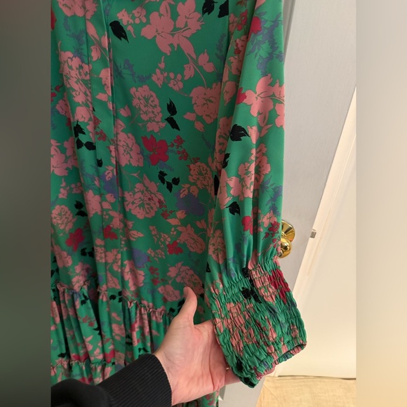 MISA green Esmee dress - Picture 7 of 8